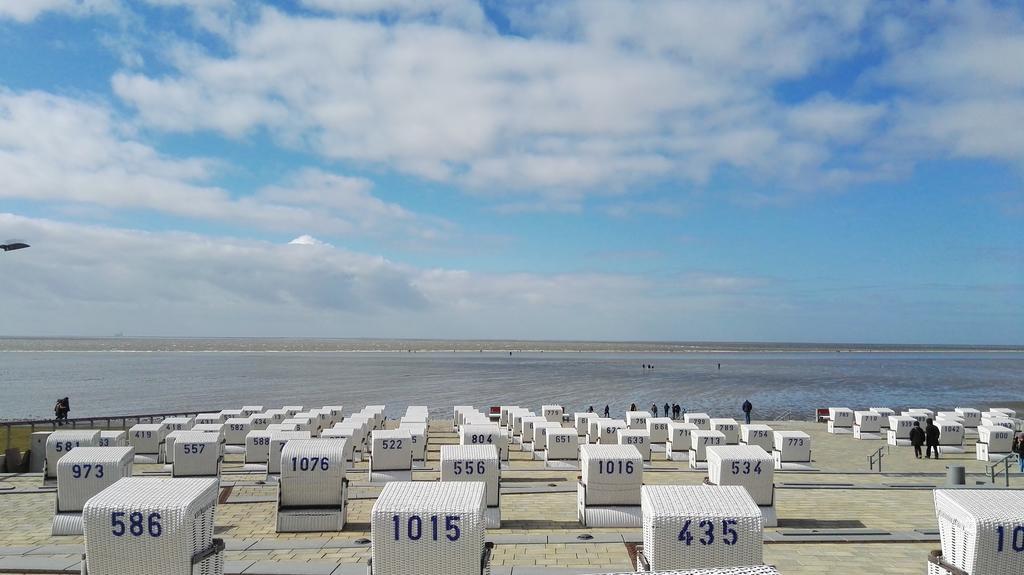 Wat Ne Wohnung Büsum Esterno foto