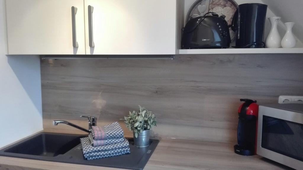 Wat Ne Wohnung Büsum Esterno foto